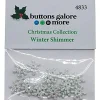 Novelty Buttons Winter Shimmer #4833