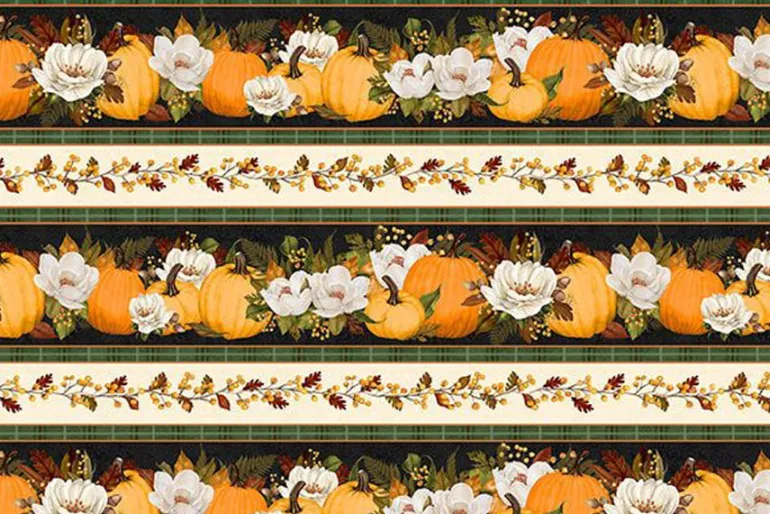 Oh My Gourd Towelband Cut, 22 1/2-inches by 43-inches.