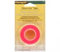 Omnigrid Glow-Line Tape 1/4-inch – Pink, Orange and Yellow Pack