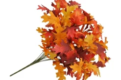 19″ Orange Ball Mum Bush