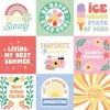 Our Groovy Summer: 3×4 Journaling Cards 12×12 Patterned Paper