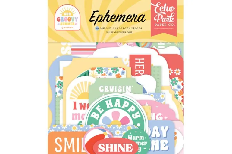 Our Groovy Summer: Multi Journaling Cards 12×12 Patterned Paper
