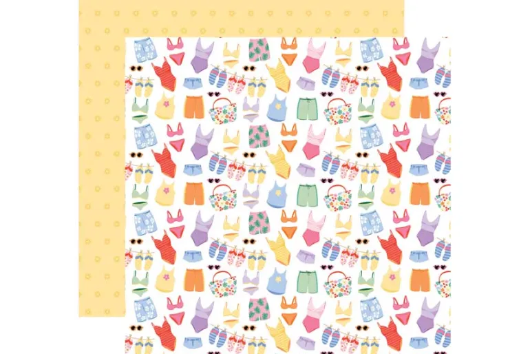 Our Groovy Summer: Multi Journaling Cards 12×12 Patterned Paper