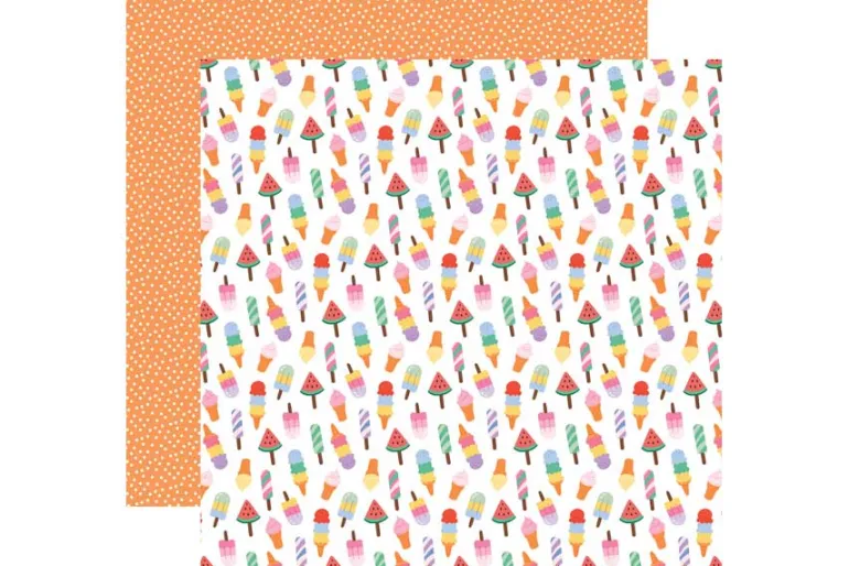 Our Groovy Summer: Multi Journaling Cards 12×12 Patterned Paper