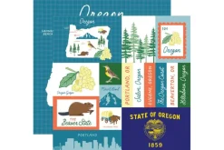 Our United States: Idaho 12×12 Patterned Paper