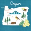 Our United States: Oregon 12×12 Patterned Paper