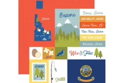 Our United States: Oregon 12×12 Patterned Paper