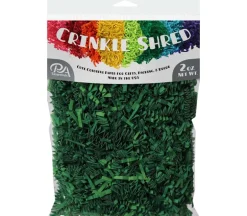 PA Essentials Crinkle Shred Bag – 2-ounce – Emerald