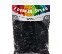 PA Essentials Crinkle Shred Bag – 2-ounce – Black