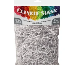 PA Essentials Crinkle Shred Bag – 2-ounce – White