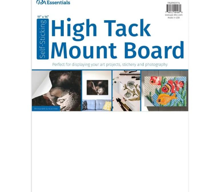 PA Essentials Mount Board – Self-Stick High Tack – 11-inch x 14-inch