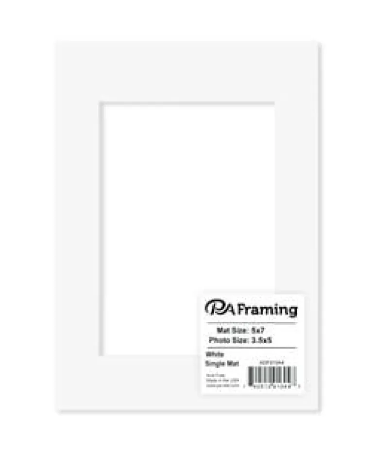 PA Framing Mat – 5×7/3.5×5 – White