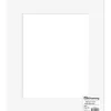PA Framing Mat – 11×14/8×10 – White