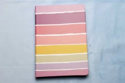 96-Page Blank Notebook – Blue Wave “Noteworthy”