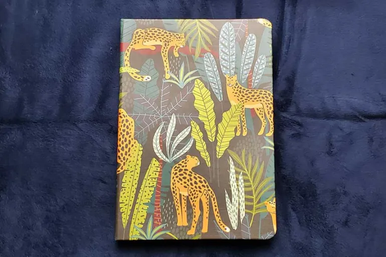 96-Page Blank Notebook – Flowers