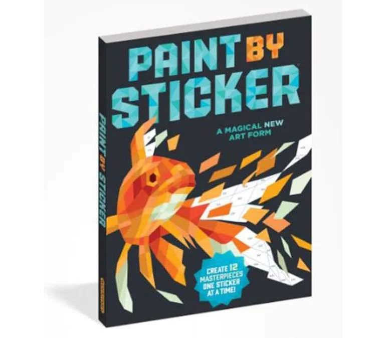 Paint by Sticker Book – Works of Art