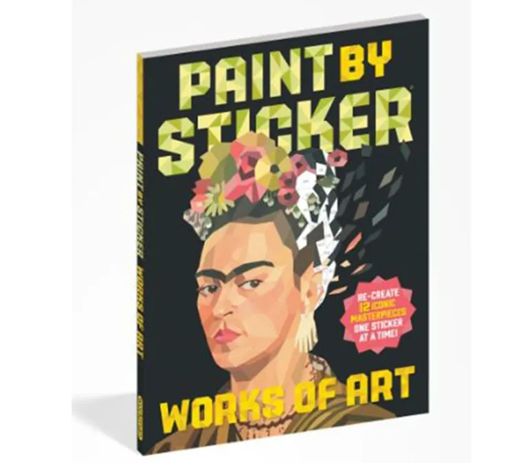 Paint by Sticker Book – Works of Art