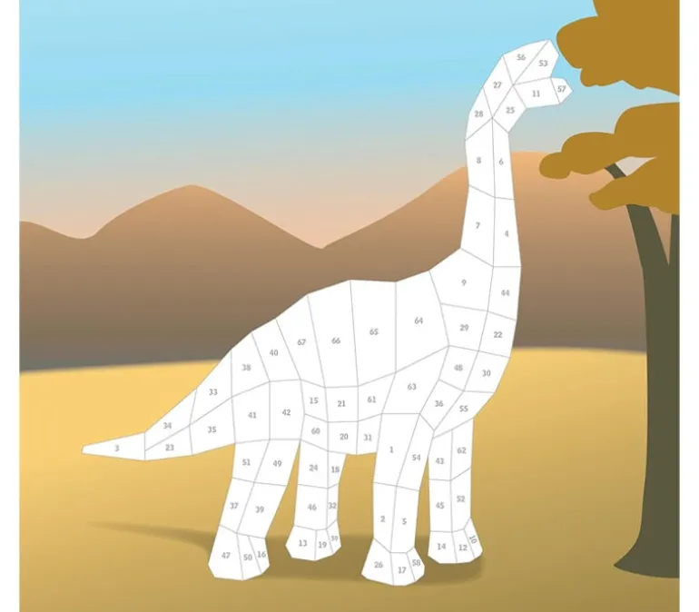 Paint by Sticker – Dinosaurs