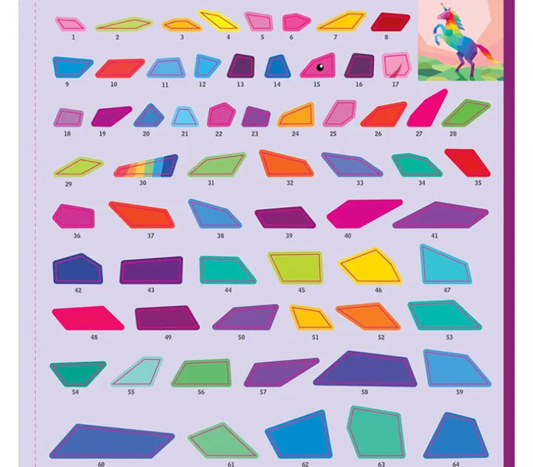 Paint by Sticker – Rainbows