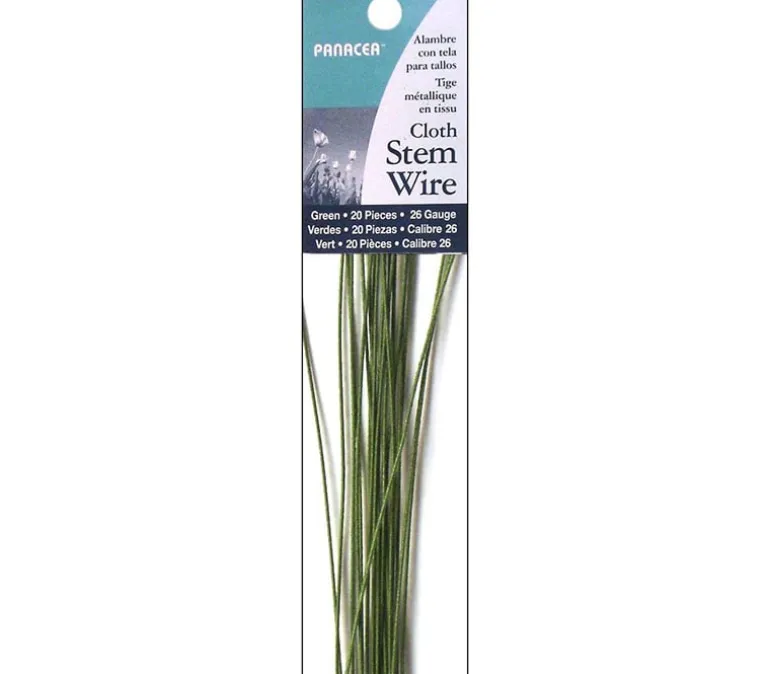 Panacea Cloth Wire – 18-inch 26-gauge – 20 Piece