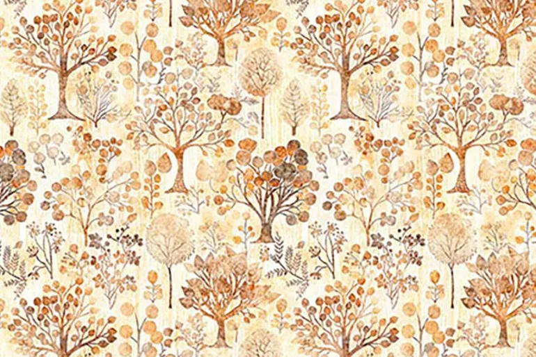 Pandaland Trees in Cream