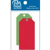 PA Paper Accent Craft Tags – 1-5/8-inch x 3-1/4-inch – 25 Piece – Christmas