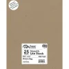 PA Paper Accent Lite Stock – 8-1/2-inch x 11-inch – 70-pounds – Text – 25 Piece – Rec Brown Bag