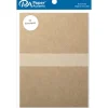 PA Paper Accents Envelope – 5-1/4-inch x 7-1/4-inch – 25 Piece – Brown Bag
