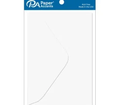 PA Paper Accents Envelopes – 3-2/3-inch x 5-1/8-inch – 25 Piece – White