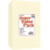 PA Paper Accents Super Value Card Pack – 4-1/4-inch x 5-1/2-inch – 250 Piece – Cream