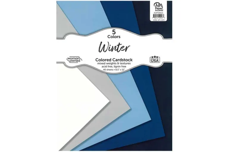 Paper Accents 8.5″x11″ Paper Pack – 40 Sheets – Vineyard