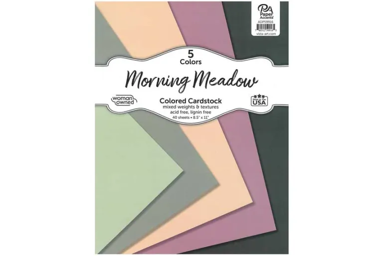 Paper Accents 8.5″x11″ Paper Pack – 40 Sheets – Vineyard
