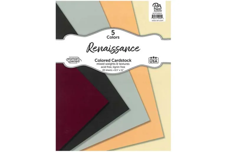 Paper Accents 8.5″x11″ Paper Pack – 40 Sheets – Vineyard