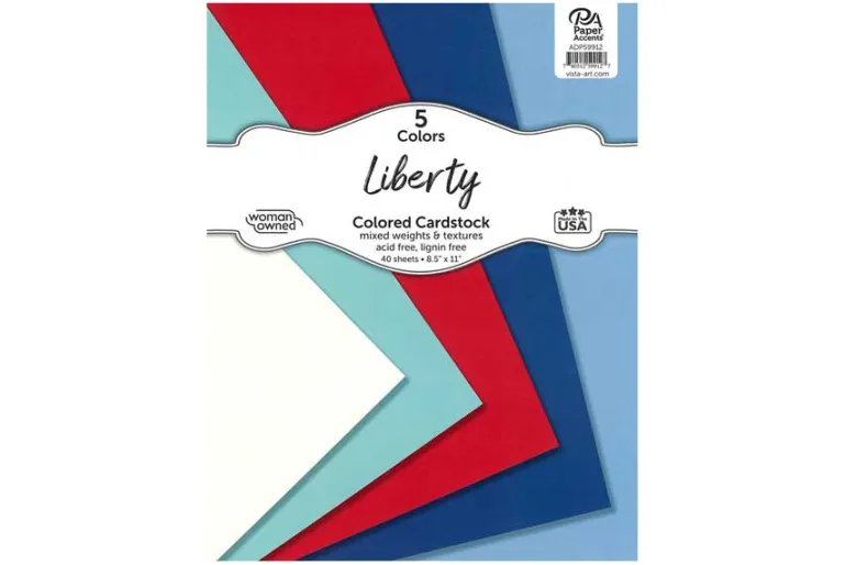 Paper Accents 8.5″x11″ Paper Pack – 40 Sheets – Vineyard
