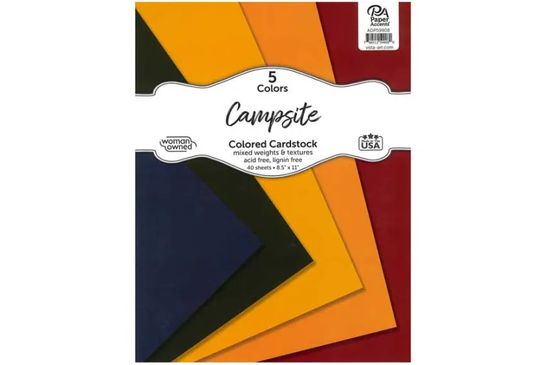 Paper Accents 8.5″x11″ Paper Pack – 40 Sheets – Desert Hues