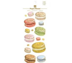 Paper House Foil Stickers – Macarons