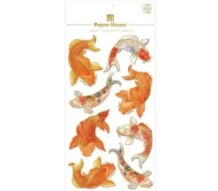 Paper House Product 3-D Stickers – Koi