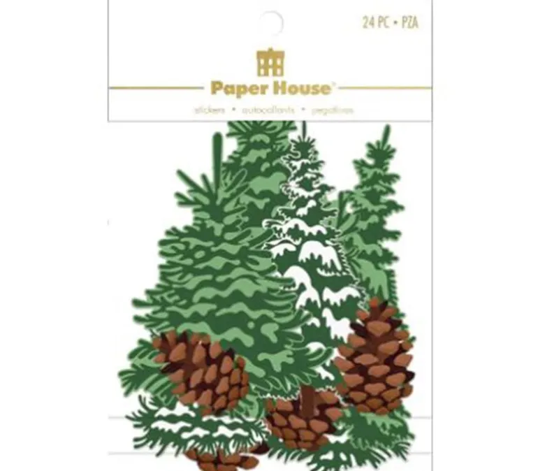 Paper House Productions Die Cut Sticker Pack – Pine Trees