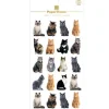 Paper House Scrapbook Stickers – Mixed Cats 3D