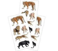 Paper House Stickers – Big Cats