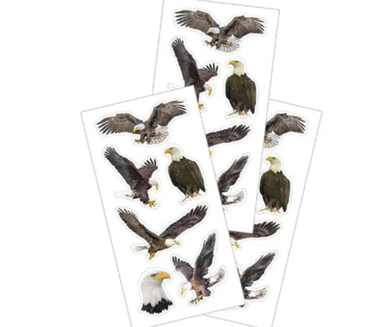 Paper House Stickers – Eagles