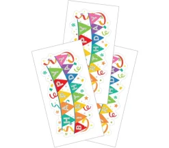 Paper House Stickers – Happy Birthday Banners