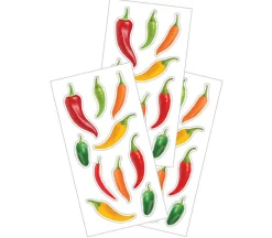 Paper House Stickers – Hot Peppers