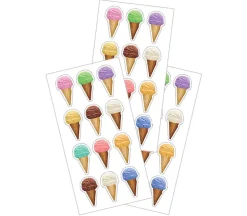 Paper House Stickers – Ice Cream Cones