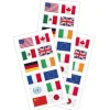 Paper House Stickers – World Flags