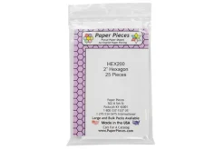 Paper Pieces Hexagons Paper Pieces 3/4-inch 125 count