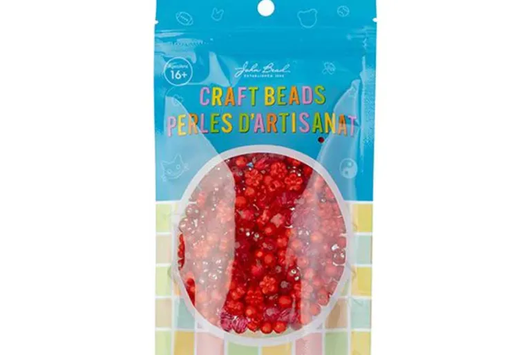 Pastel Acrylic Bead Assortment, 76g