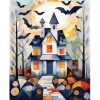 Patchwork Pumpkin Note Card