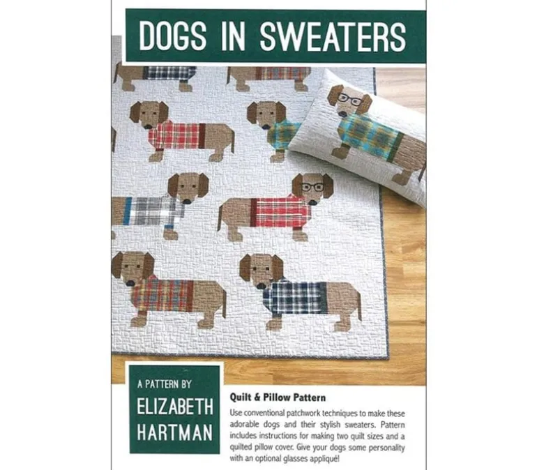 Pattern – Elizabeth Hartman Pattern – Dogs In Sweaters