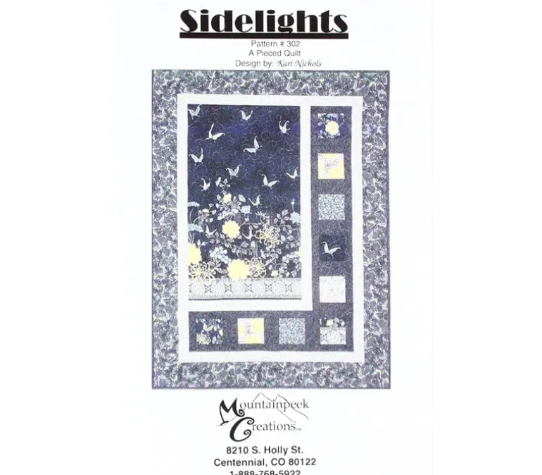 Pattern – Mountainpeek Creations Sidelights Quilt Pattern